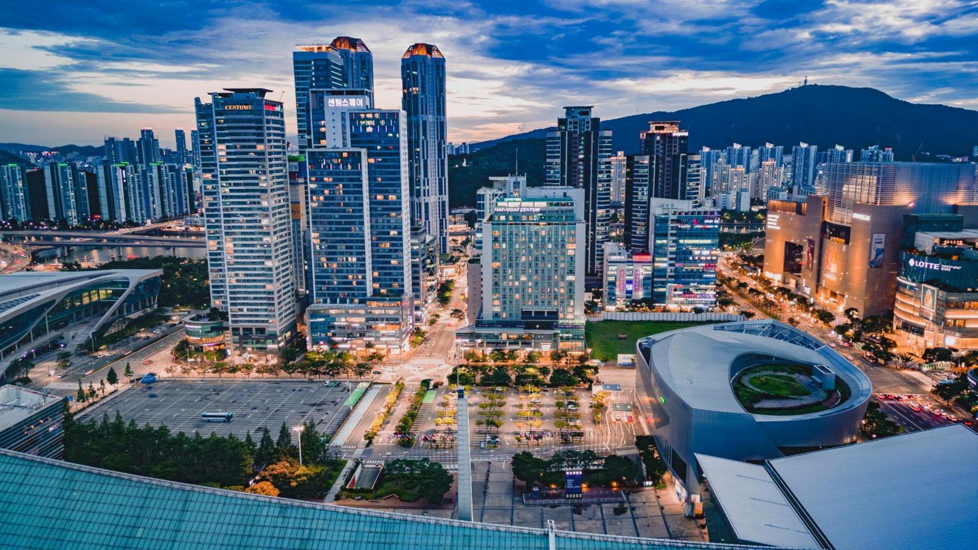 Centum Convention Hotel In Centum Busan Luaran gambar