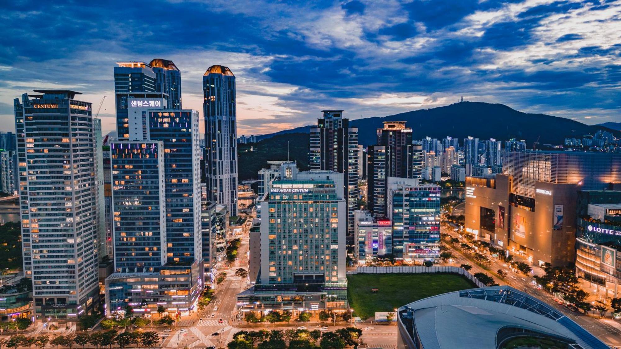 Centum Convention Hotel In Centum Busan Luaran gambar